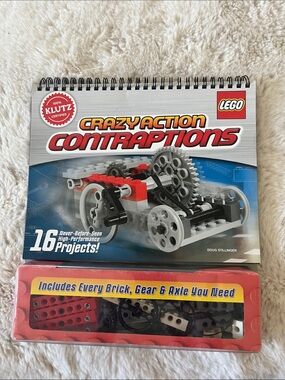 LEGO Crazy Action Contraptions Kit - Red, Gray, Black